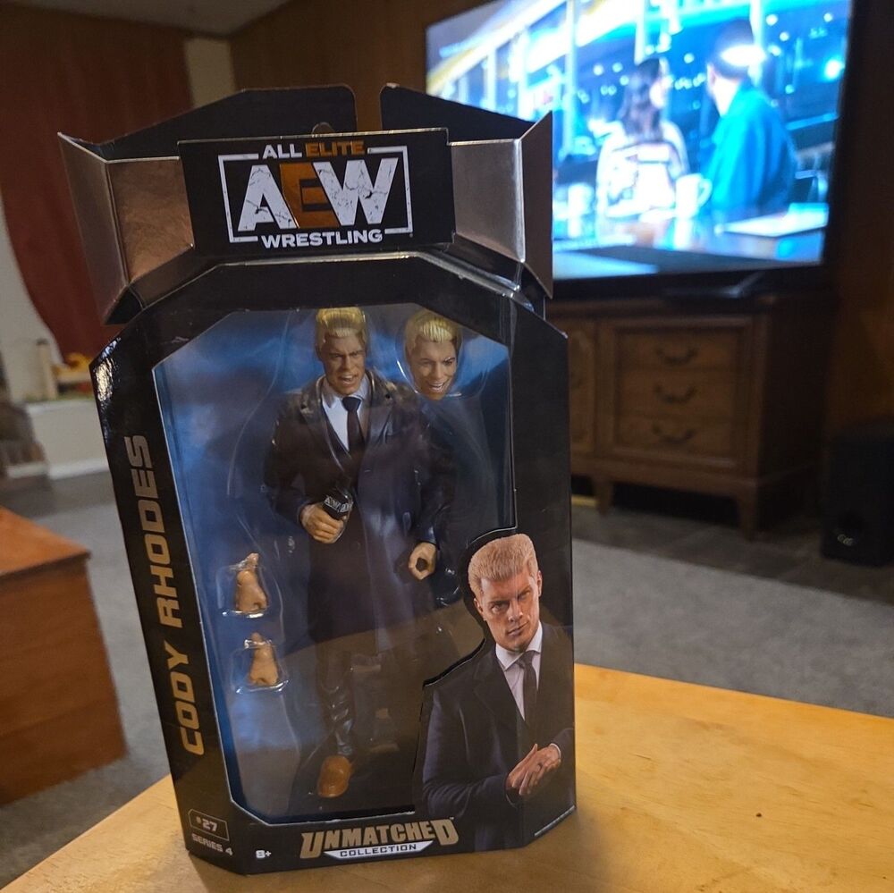 Cody Rhodes (Suited) - AEW Unmatched Series 4 Jazwares Toy Wrestling Figure